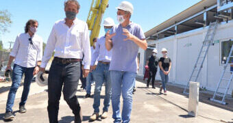 EL MINISTRO DE OBRAS PÚBLICAS DE LA NACIÓN VISITÓ LA CIUDAD