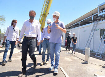 EL MINISTRO DE OBRAS PÚBLICAS DE LA NACIÓN VISITÓ LA CIUDAD