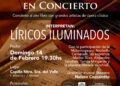 MAR DE LAS PAMPAS EN CONCIERTO PRESENTA: LÍRICOS ILUMINADOS