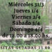 HORARIOS DEL MUSEO PARA SEMANA SANTA