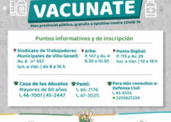 CAMPAÑA DE INSCRIPCIÓN AL PLAN DE VACUNACIÓN CONTRA COVID-19
