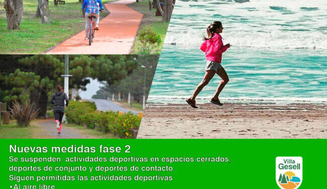 CON LA CIUDAD EN FASE 2, LOS DEPORTES SUFRIRÁN CAMBIOS