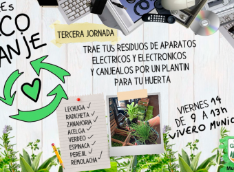 TERCERA JORNADA DE ECOCANJE