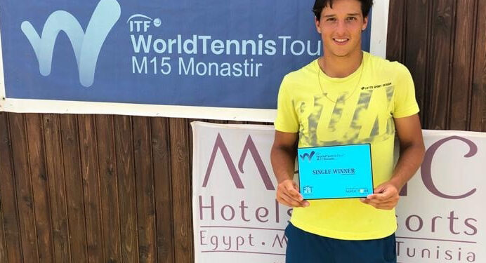 LUCIANO DARDERI GANÓ SU PRIMER TÍTULO PROFESIONAL EN TÚNEZ