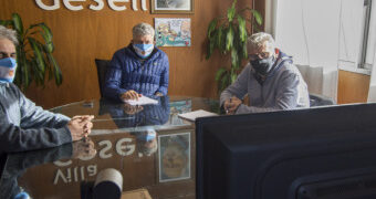 NUEVA REUNIÓN CON EL GOBERNADOR POR OBRAS EN LA PROVINCIA