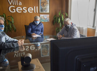 NUEVA REUNIÓN CON EL GOBERNADOR POR OBRAS EN LA PROVINCIA