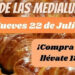 HOY, JUEVES 22, ES EL DÍA DE LAS MEDIALUNAS!