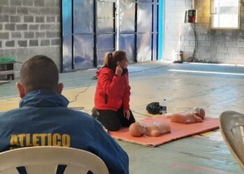 ATLÉTICO CAPACITÓ A JUGADORES Y  ENTRENADORES EN SOCORRISMO Y RCP