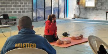 ATLÉTICO CAPACITÓ A JUGADORES Y  ENTRENADORES EN SOCORRISMO Y RCP