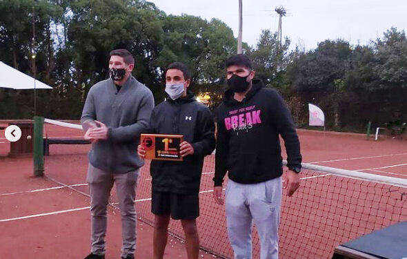 FEDERICO VERGARA VOLVIÓ AL TENIS CON TODO