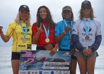 VERA JARISZ SE SUBIÓ AL PODIO EN EL ALAS PRO TOUR DE PERÚ