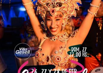 LLEGA EL CARNAVAL DE VILLA GESELL CON GRANDES PROPUESTAS ARTÍSTICAS