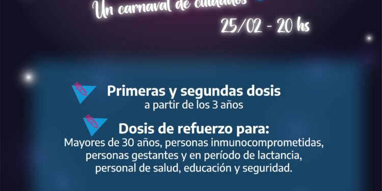 LAS VACUNAS SE SUMAN AL CARNAVAL