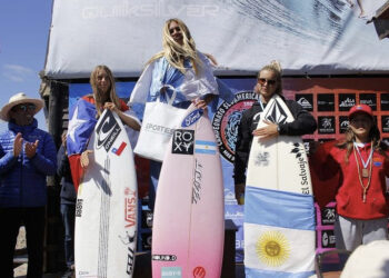 VERA JARISZ AL PODIO SUDAMERICANO JUVENIL