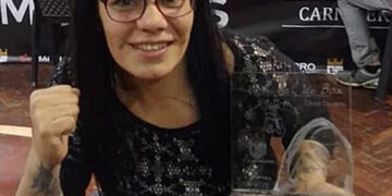 CINTIA CÁCERES RECONOCIDA POR EL “CHINO MAIDANA”