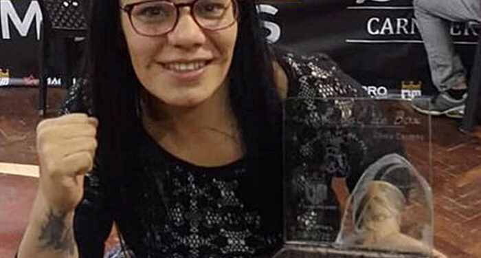 CINTIA CÁCERES RECONOCIDA POR EL “CHINO MAIDANA”