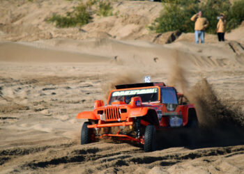 Otro gran espectáculo de los safaris y areneros