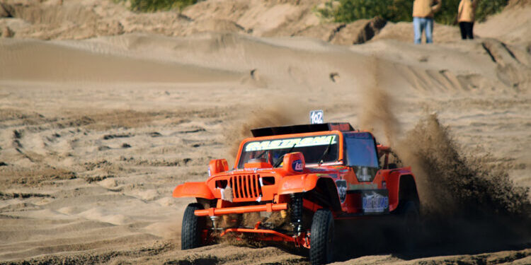 Otro gran espectáculo de los safaris y areneros