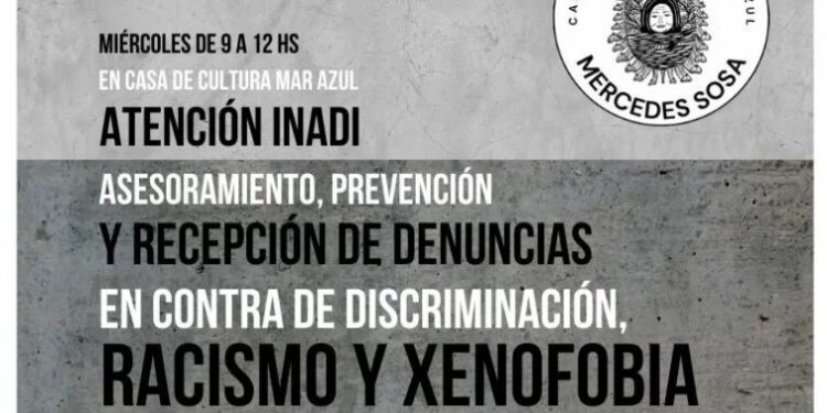 Jornada de asesoramiento del INADI en Mar Azul