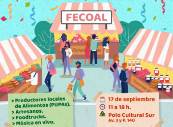 La cita es el sábado en el Polo Cultural Sur