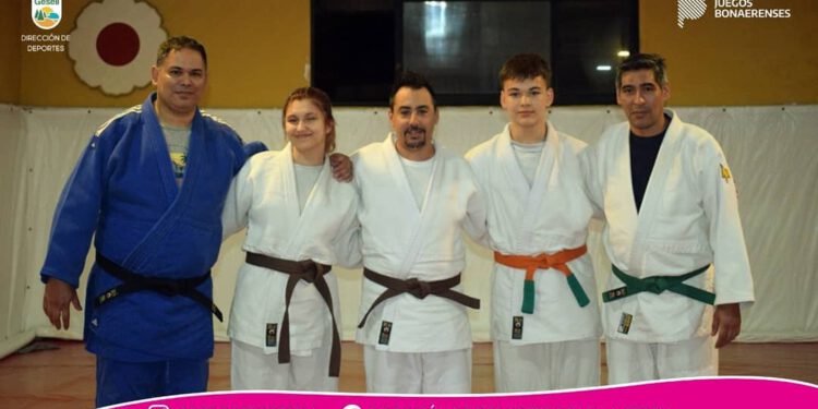 Judokas geselinos a la Final