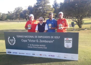 Gesell campeón nacional de empleados de golf