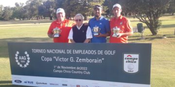 Gesell campeón nacional de empleados de golf