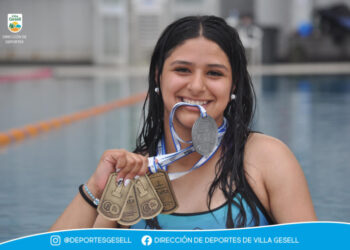 Cuatro doradas para Dahiana Orellana en los Juegos Evita