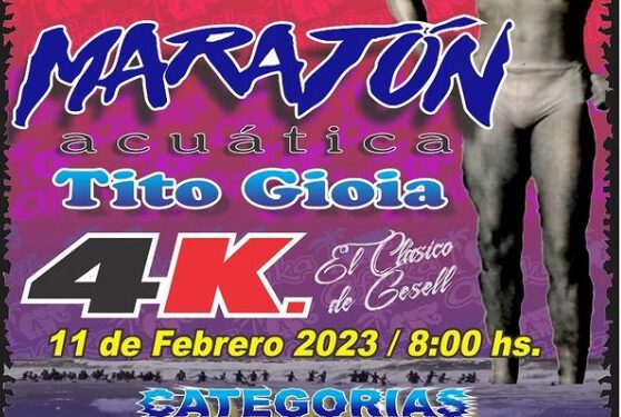 Se viene otra emblemática Maratón Acuática «Tito Gioia»