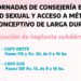 Campaña de acceso al método anticonceptivo de larga duración