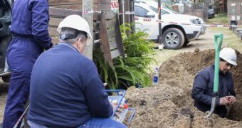 Nuevas conexiones de gas en Mar Azul