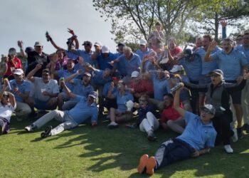 El Golf festejó fuerte