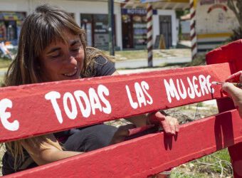 El Banco Rojo, símbolo de concientización y lucha