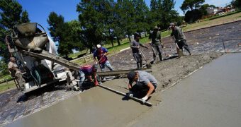 Nuevo playón deportivo en el Centro Comunitario Oeste