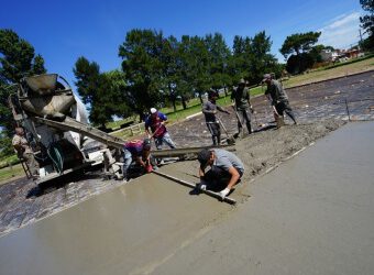 Nuevo playón deportivo en el Centro Comunitario Oeste
