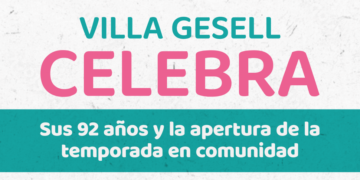 Villa Gesell llega a sus 92 años!