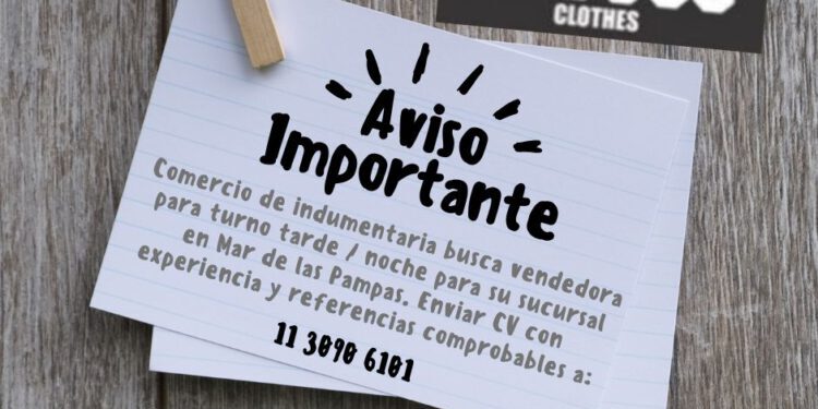 BÚSQUEDA LABORAL CON COMIENZO INMEDIATO