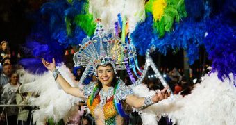 Viví un fin de semana de festividad y color en los carnavales geselinos