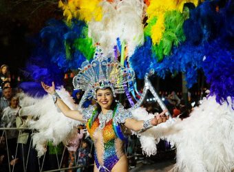 Viví un fin de semana de festividad y color en los carnavales geselinos