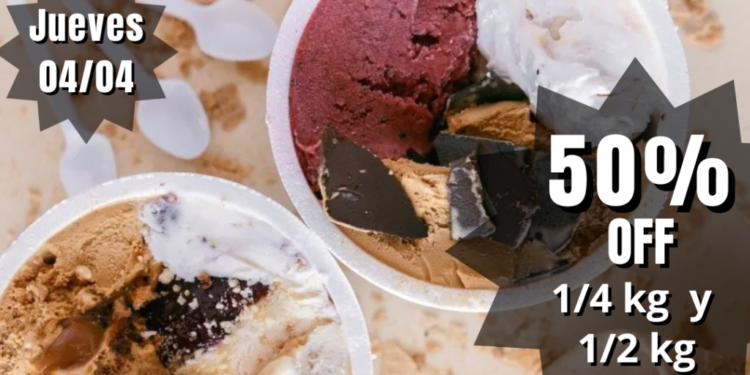 Hoy jueves 4 de abril, la Noche de las Heladerías