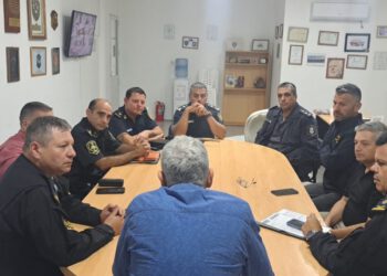 El Ejecutivo se reunió con autoridades policiales