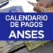 Calendario de pagos ANSES
