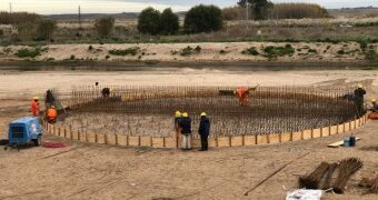 Avanza la ampliación de la planta depuradora