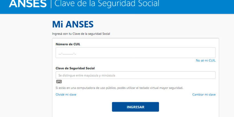 ANSES RECUERDA que la  clave de seguridad social es de uso personal