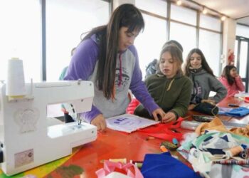 Comenzó el Taller de Costura