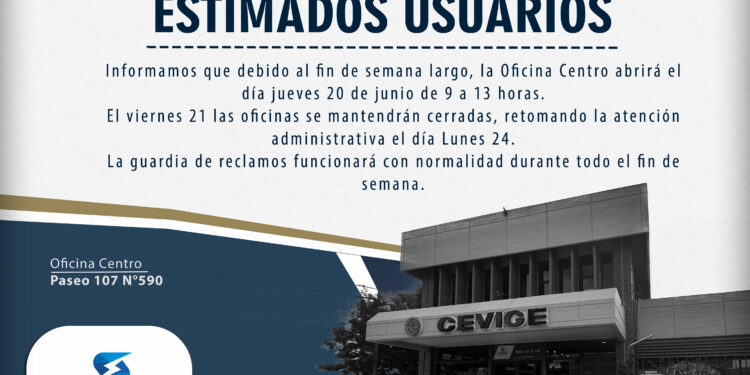 Cevige informa