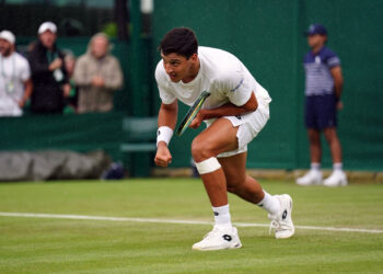 Luli Darderi ganó su primer partido en Wimbledon