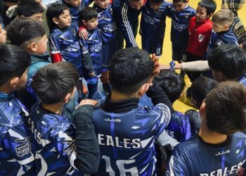 Exitoso encuentro de escuelitas en Atlético