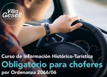 Curso de información histórica y turística para conductores de transporte público
