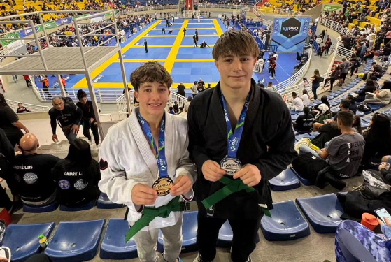 Dos guerreros en Brasil